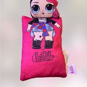 Ab/cd lol suprise 20 inch plush pillow rockgirl